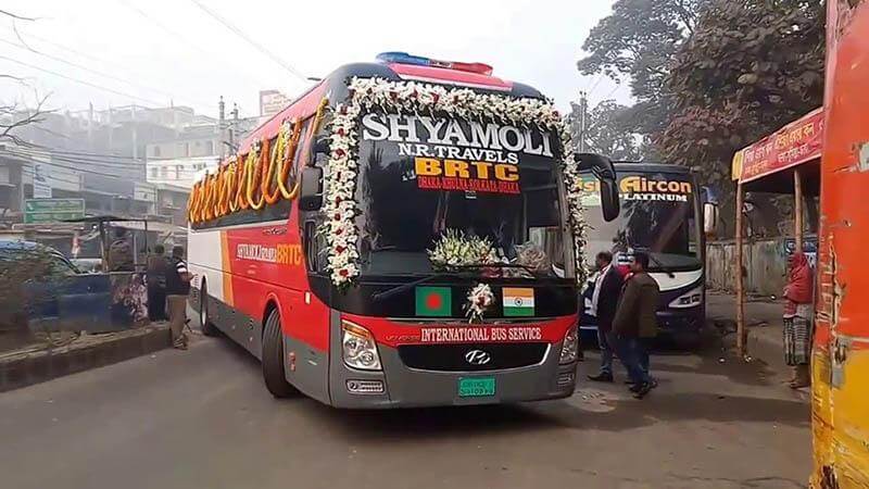 Dhaka kolkata bus