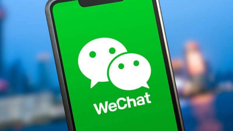 WeChat messages and calling apps