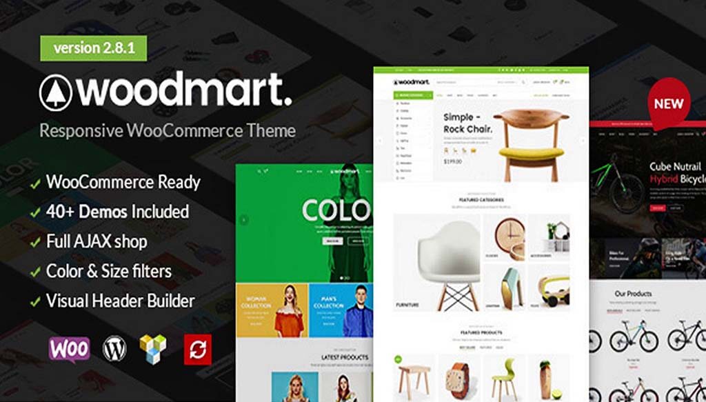 WoodMart - Responsive WooCommerce WordPress Theme