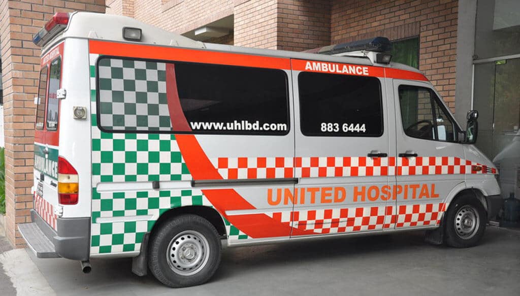 Dhaka Ambulance Service Contact Number
