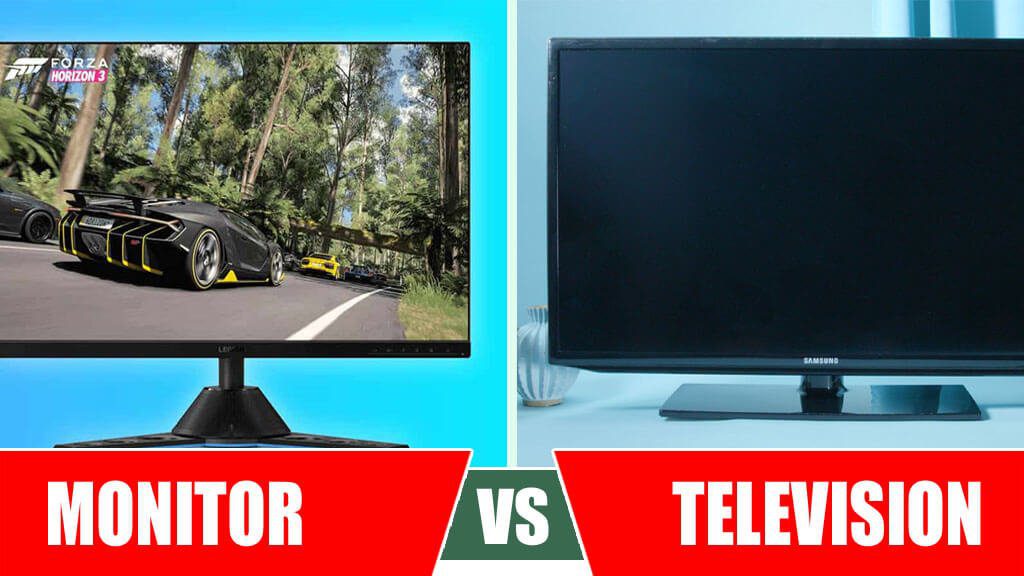 Monitors VS Televisions Which Should You Buy?