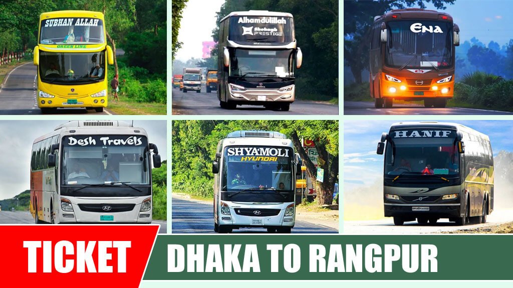 Dhaka To Rangpur Bus Ticket Price