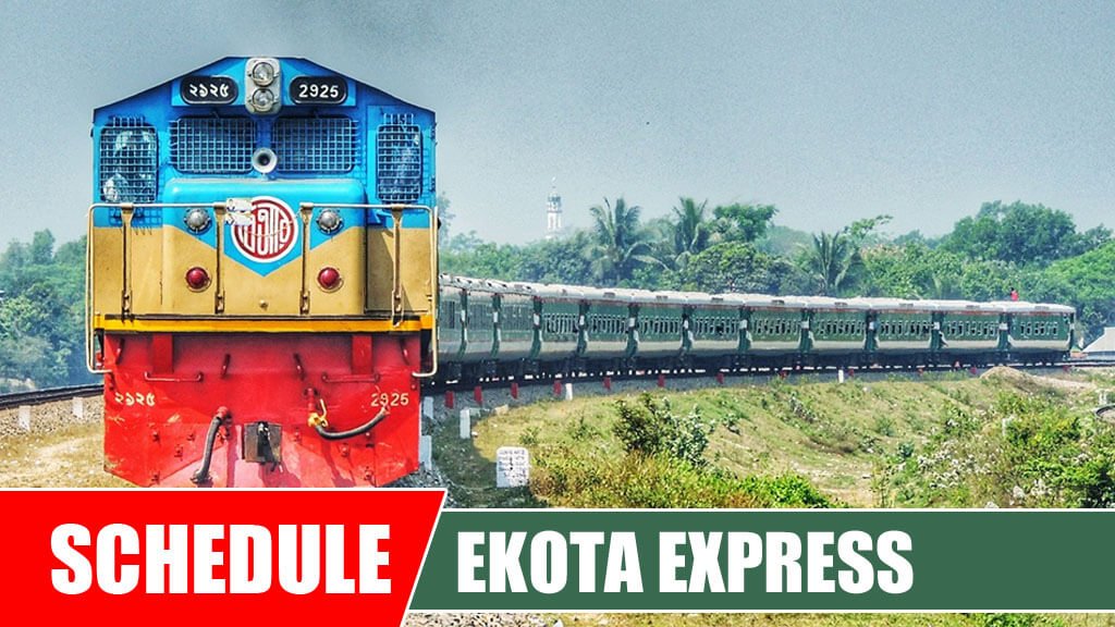 Ekota Express train Schedule