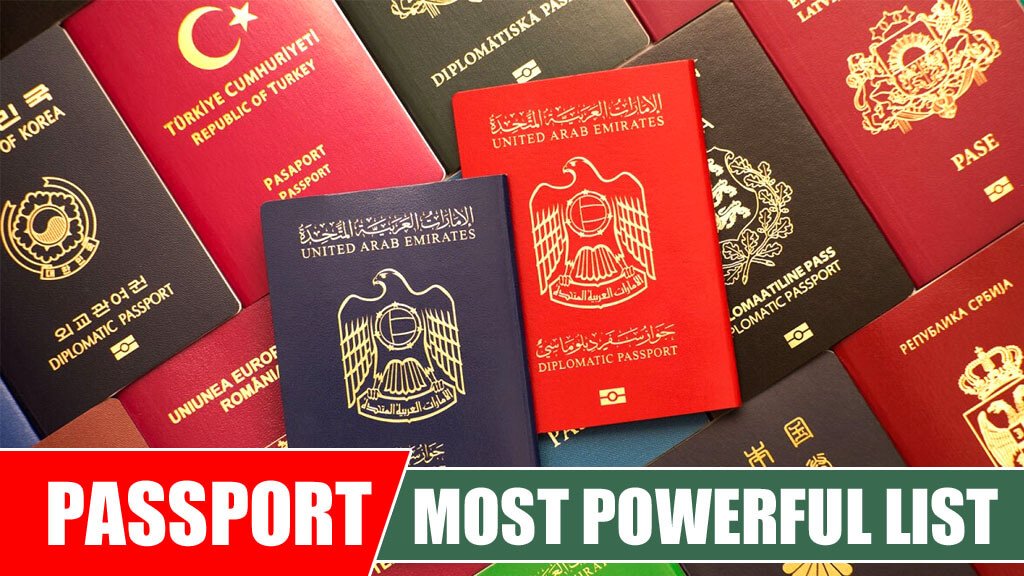 Most Powerful Passport List in the world