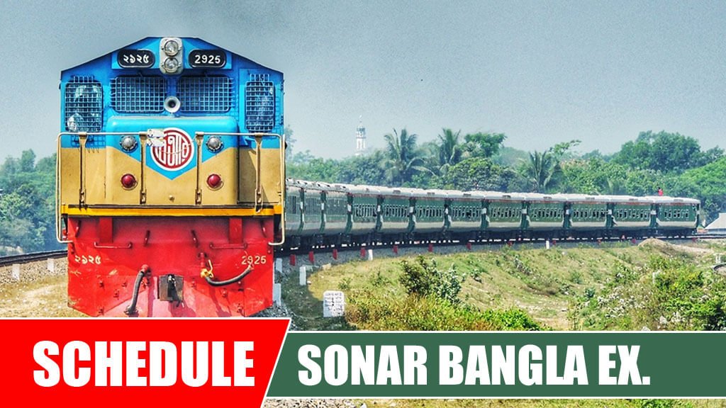 Sonar Bangla Express train schedule