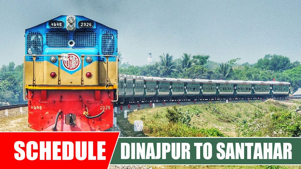 Dinajpur to Santahar Train Schedule