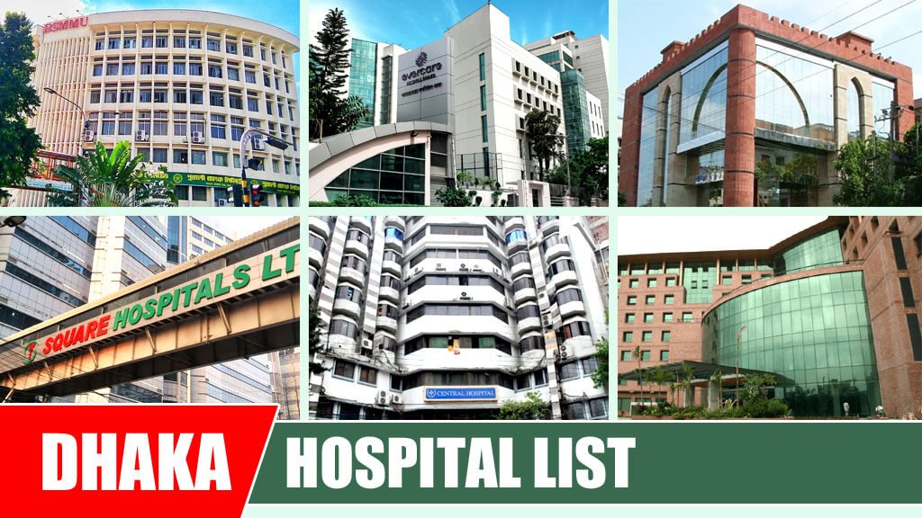 Dhaka Hospital List 