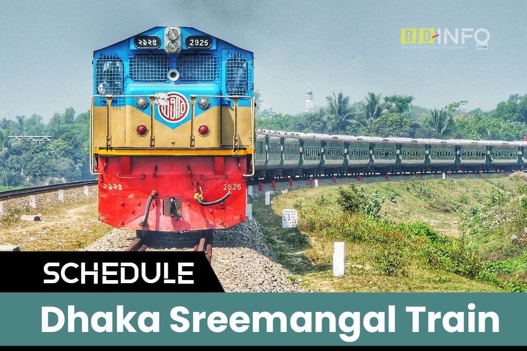 Dhaka To Sreemangal Train Schedule