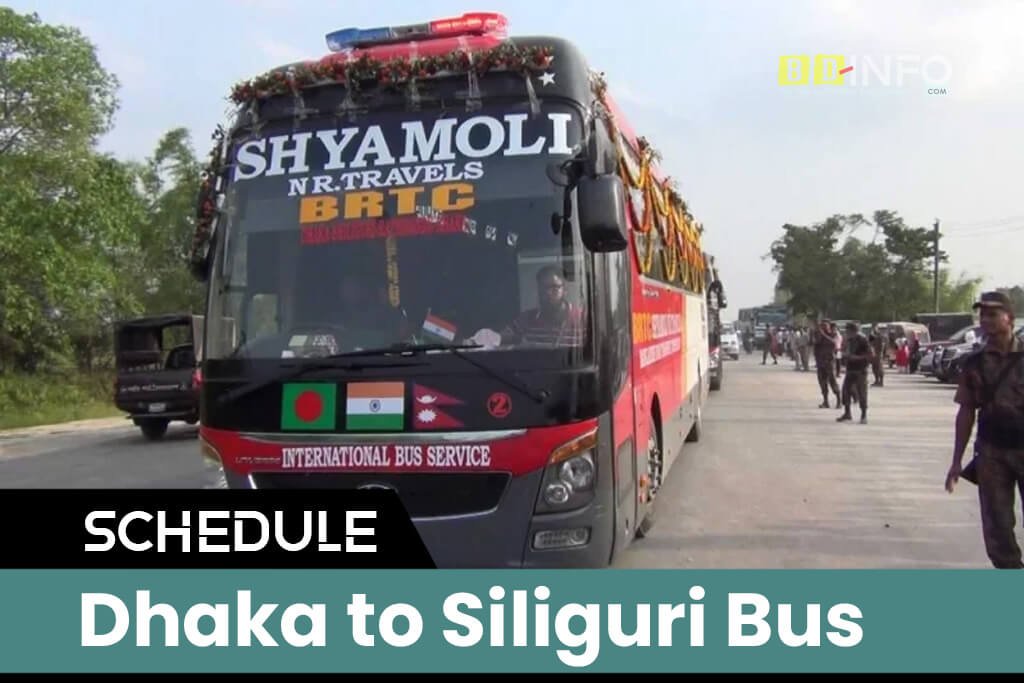 Dhaka to Siliguri Bus Ticket Price