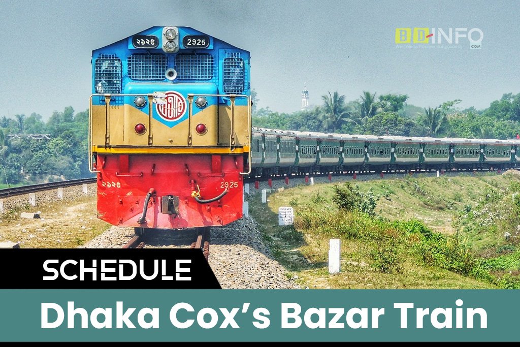 Dhaka to Cox's Bazar Train Schedule