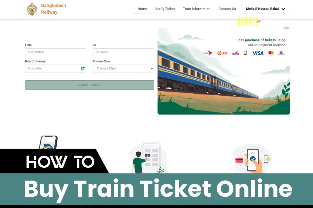 Buy Train Ticket From Online