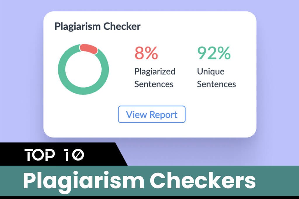 Top 10 Plagiarism Checkers