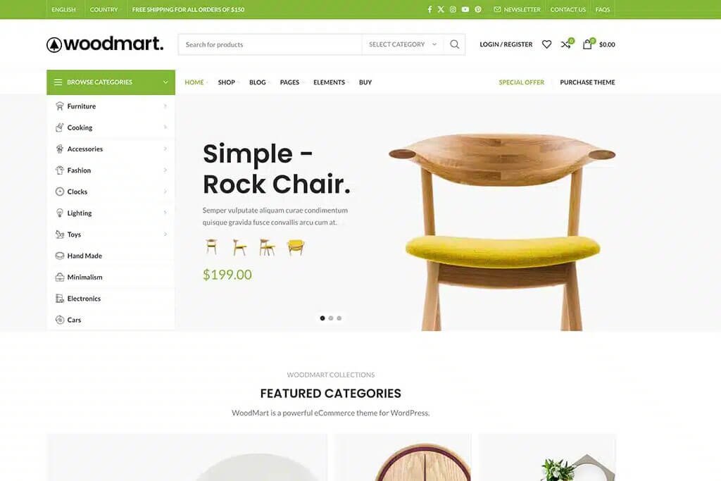 WoodMart Theme