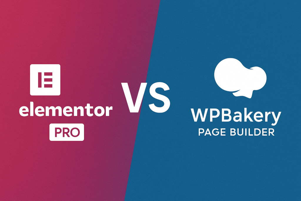 elementor pro vs wp bakery page builder