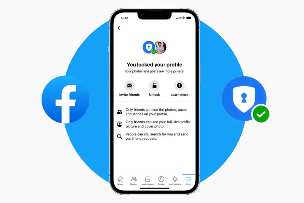 facebook locked profile