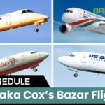 Dhaka To Coxs Bazar Flight Schedule