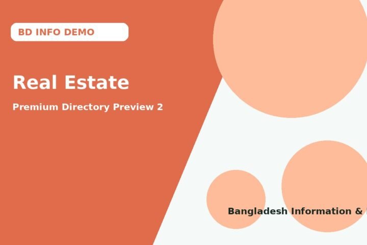 Real Estate demo preview