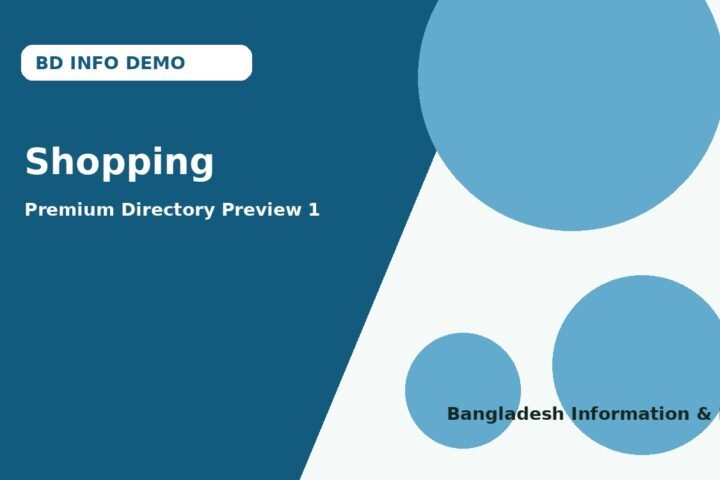 Shopping demo preview