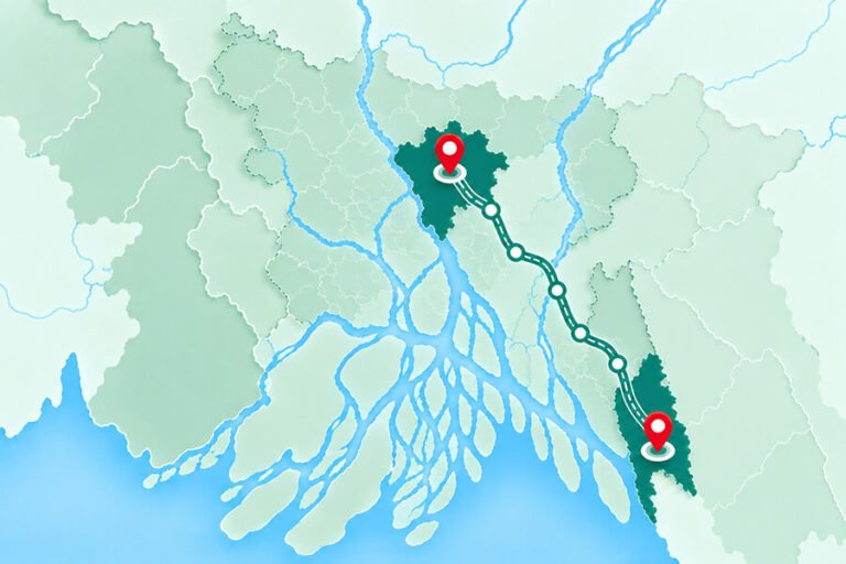 Dhaka to Cox’s Bazar