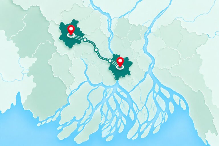 Dhaka to Rajshahi