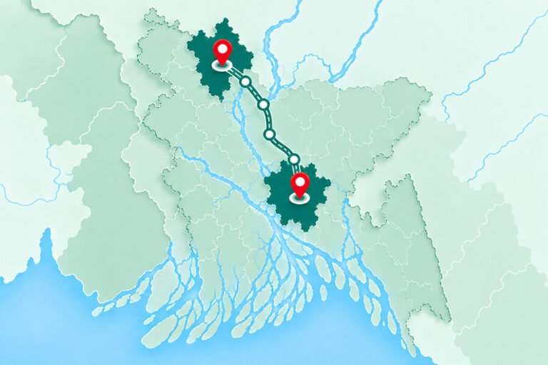 Dhaka to Rangpur