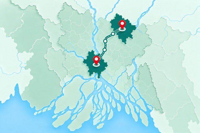 Dhaka to Sylhet